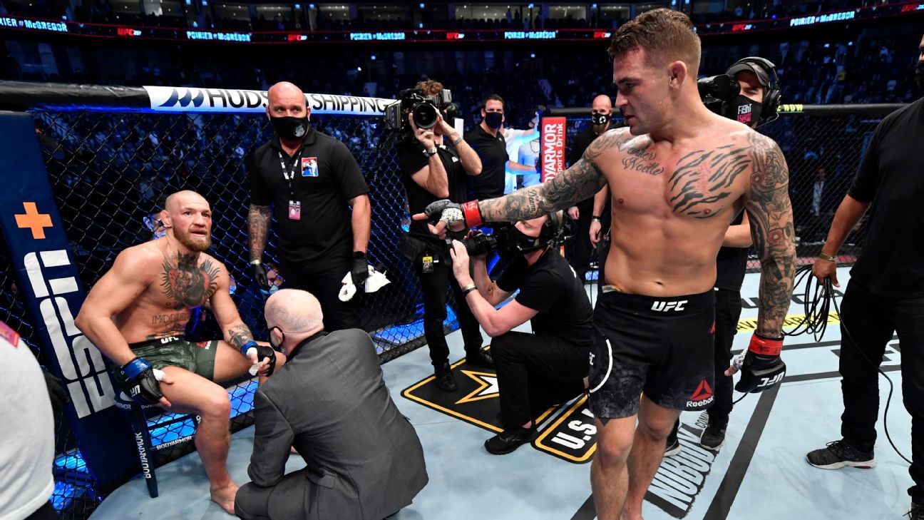 Grito de córner brasileiro de poirier “entrou na mente” de conor mcgregor