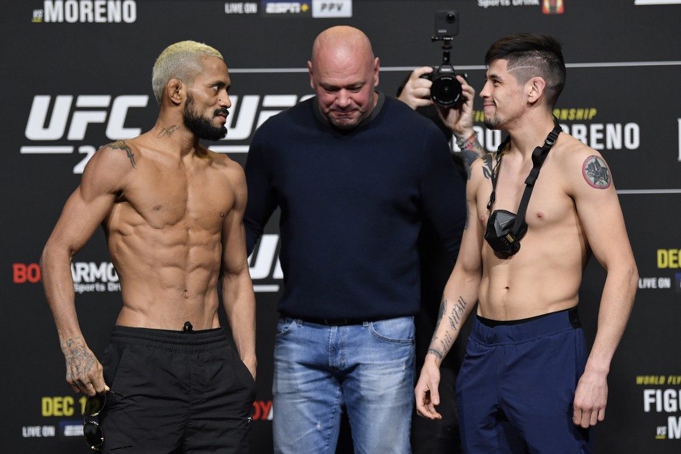 Revanche entre deiveson figueiredo e brandon moreno será no ufc 263