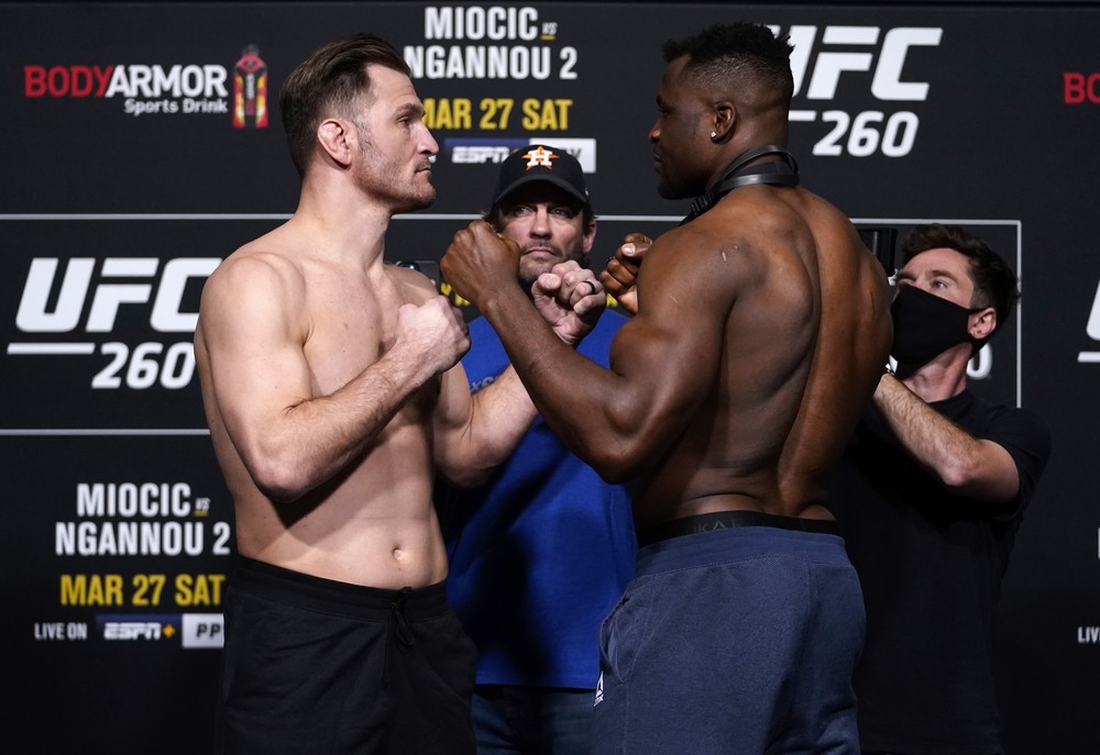 Ufc 260 – resultados: stipe miocic x francis ngannou