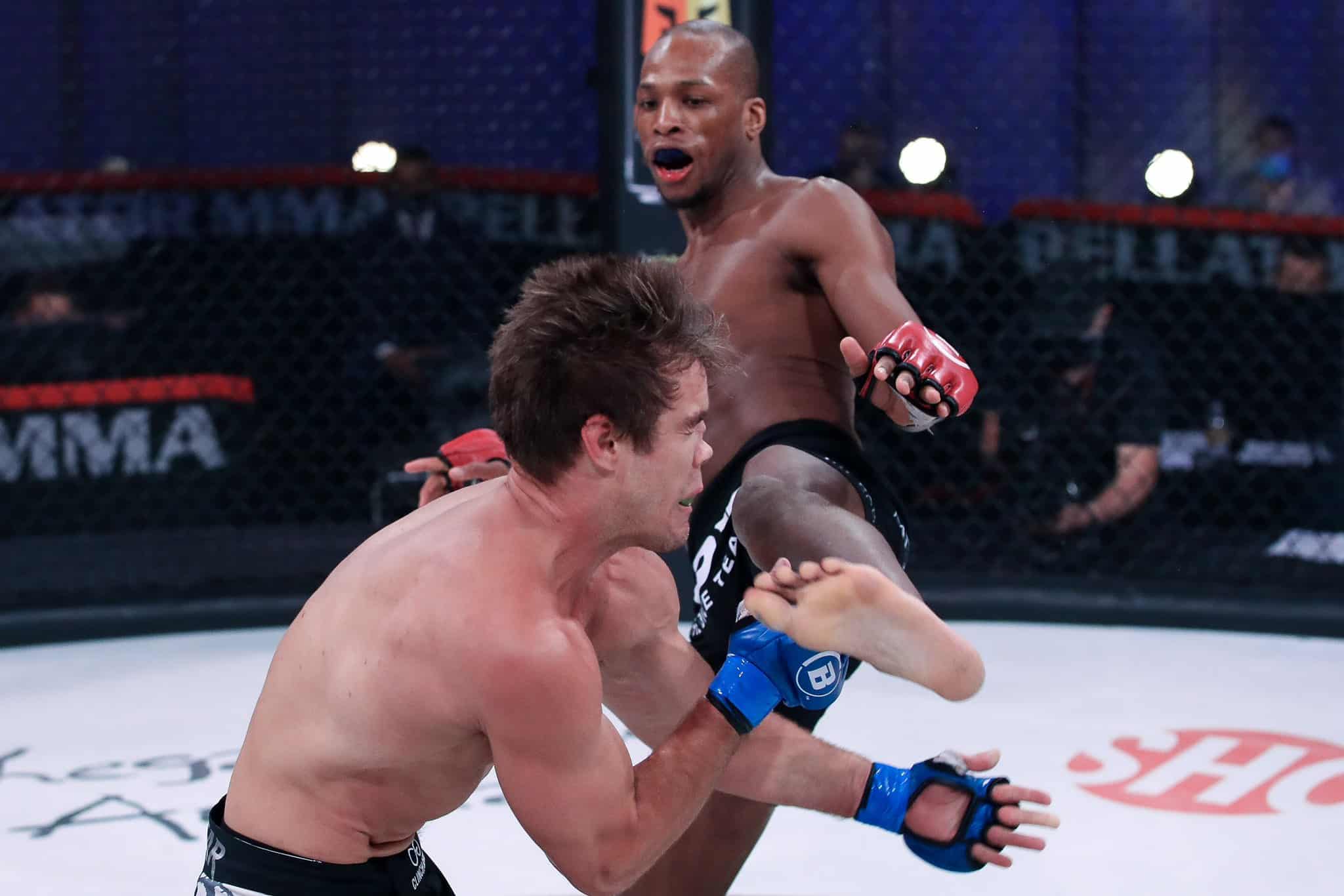 Michael Page emplacou a quinta vitória consecutiva. (Foto: Bellator MMA)