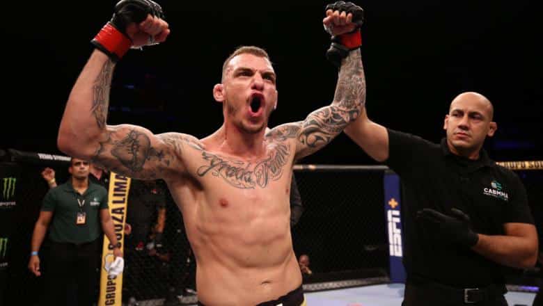 Renato Moicano foi o único brasileiro vitorioso no UFC Vegas 30 (Foto: Getty Images)