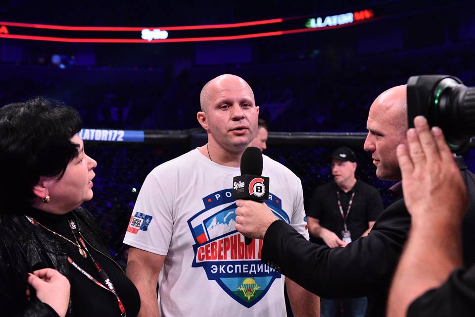 Fedor emelianenko tem retorno confirmado pelo bellator