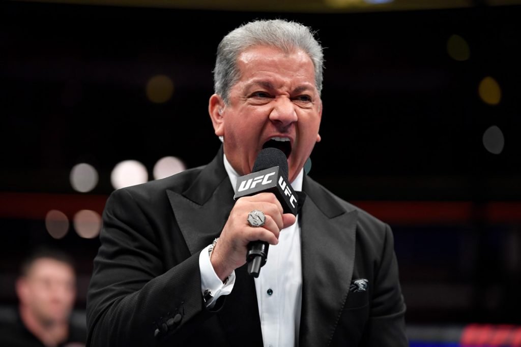 Bruce Buffer também falou sobre uma possível aposentadoria (Foto: Getty Images)