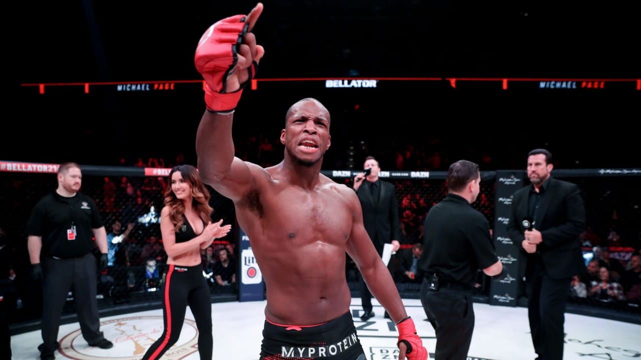 Michael Page tem retorno confirmado para outubro (Foto: Bellator MMA)