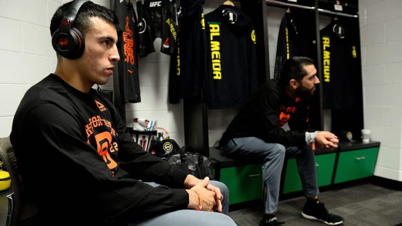 Thomas Almeida estava no UFC desde 2014 (Foto: Getty Images)