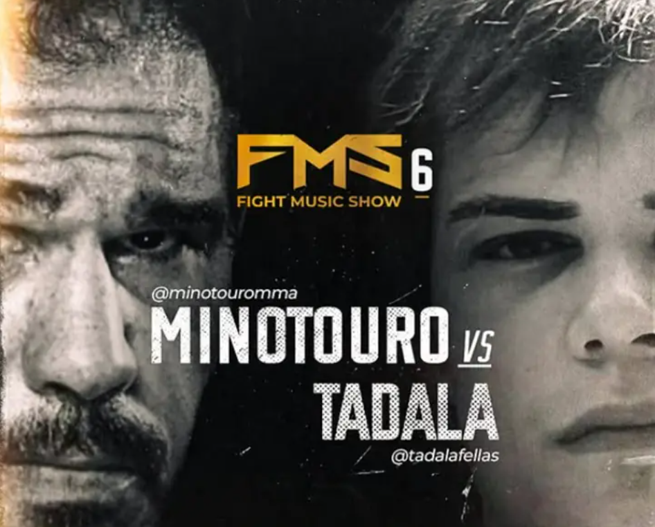 Minotouro e TadalaFellas se estranham em encarada para o FMS