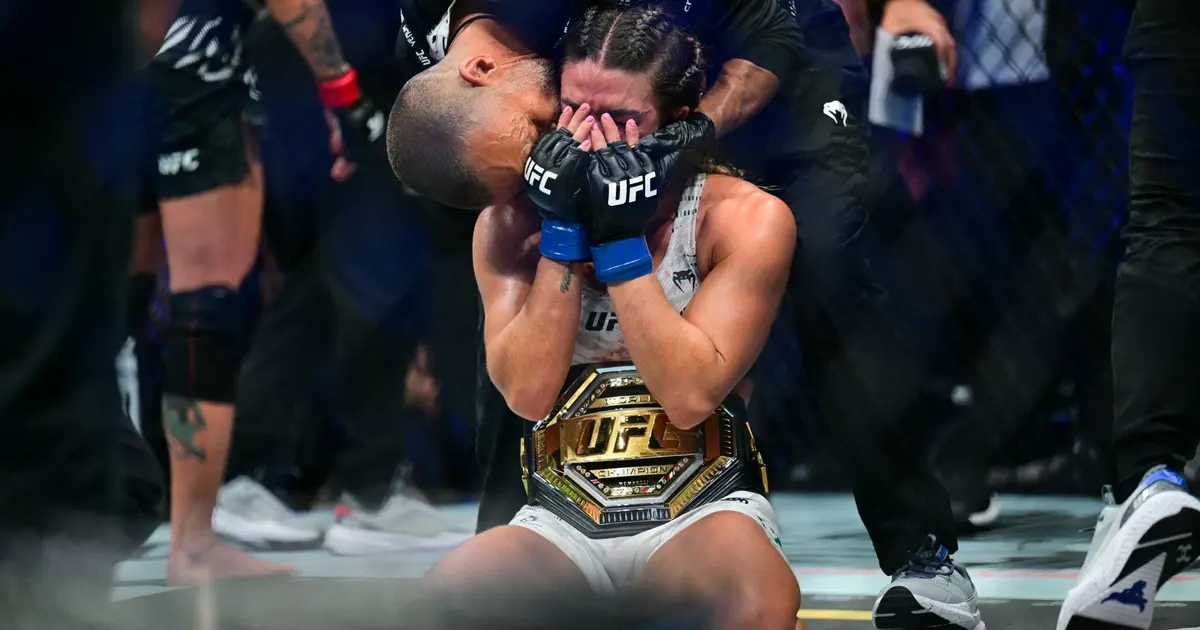 Mackenzie Dern se prepara para defesa de cinturão contra Gillian Robertson no UFC 330