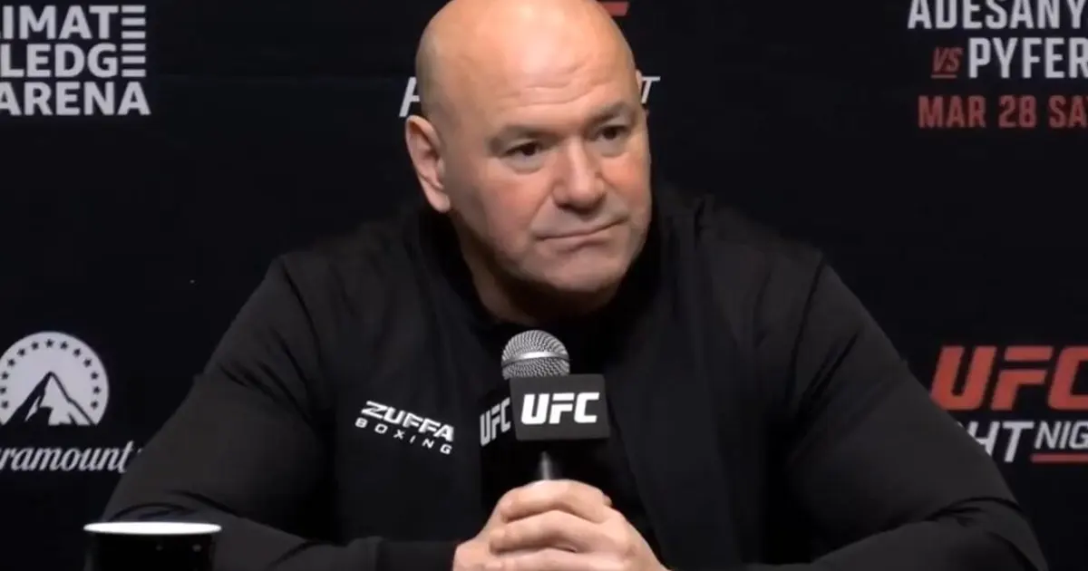 Borrachinha expressa preocupação com afastamento de Dana White do UFC