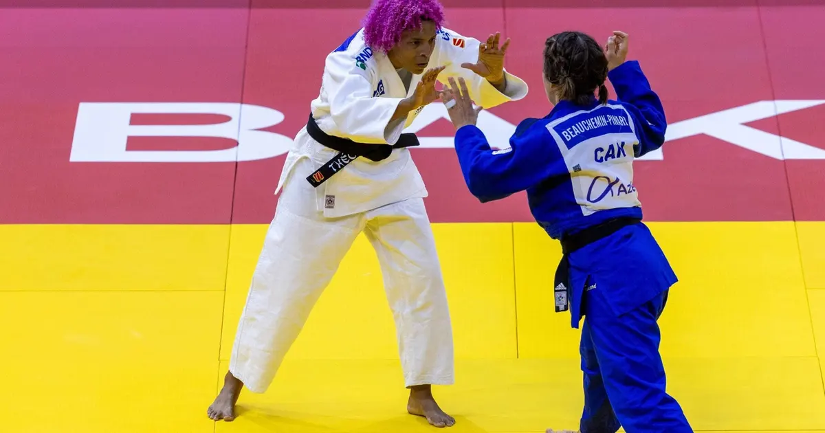Rafaela Silva e David Lima são eliminados no Mundial de Judô em Baku