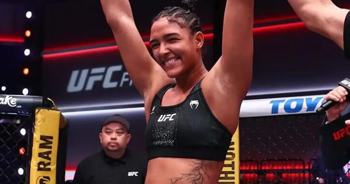 Alice Pereira conquista R$ 500 mil com nocaute no UFC Vegas 122